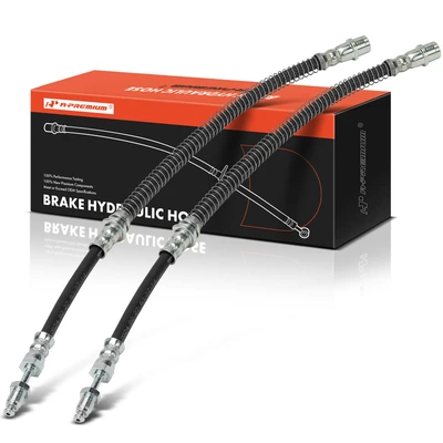 2 Pcs Front Brake Hydraulic Hose