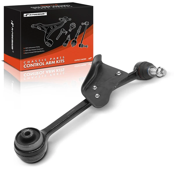 2015-2023 Ford Mustang 1-Pc Control Arm and Ball Joint Kit, Front Driver Lower Forward with Ball Joint A-Premium APCA6512