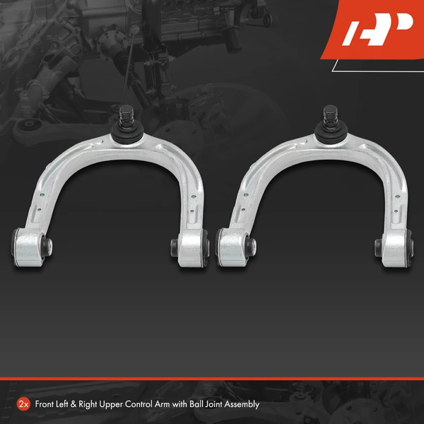 2-Pc Control Arm and Ball Joint Kit, Front Driver & Passenger Upper with Ball Joint A-Premium APCA7214