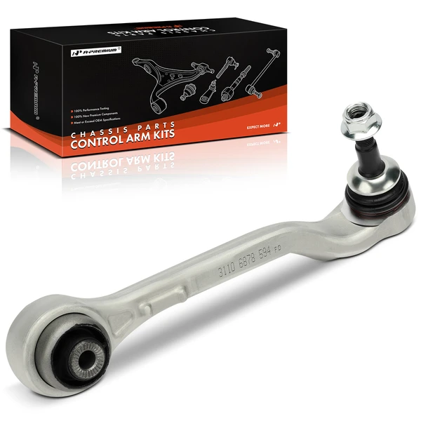 1-Pc Control Arm and Ball Joint Kit, Front Passenger Lower Rearward with Ball Joint A-Premium APCA7250