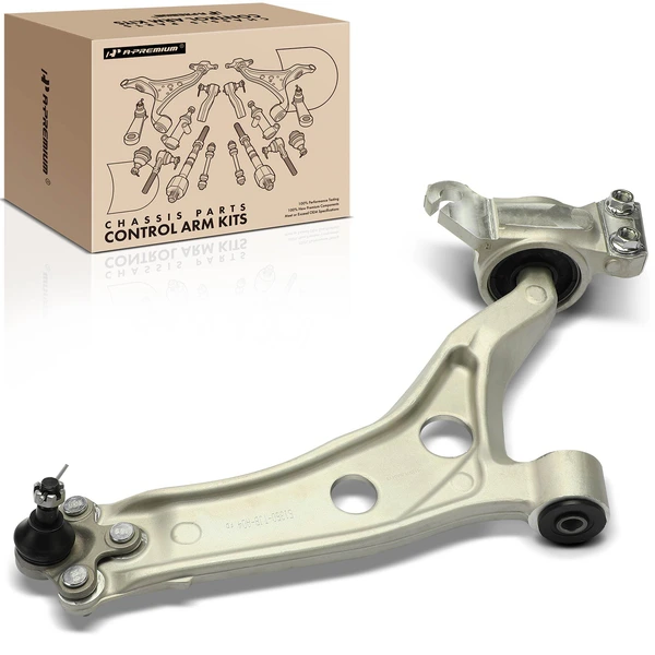 1-Pc Control Arm and Ball Joint Kit, Front Passenger Lower with Ball Joint A-Premium APCA6323
