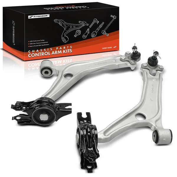 2018-2022 Honda Accord 2-Pc Control Arm and Ball Joint Kit, Front Driver & Passenger Lower with Ball Joint A-Premium APCA7268