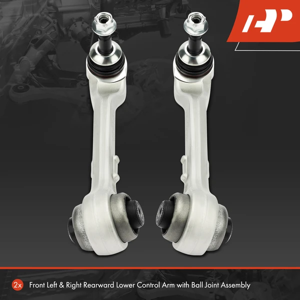 2-Pc Control Arm and Ball Joint Kit, Front Driver & Passenger Lower Rearward with Ball Joint A-Premium APCA7249