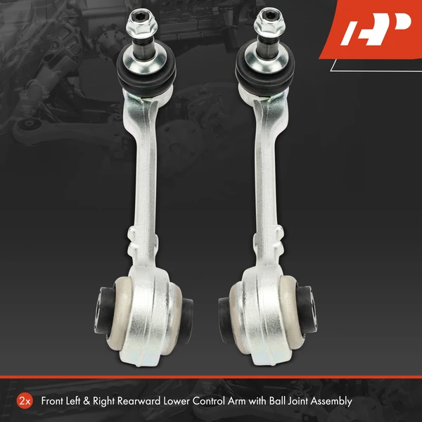 2-Pc Control Arm and Ball Joint Kit, Front Driver & Passenger Lower Rearward with Ball Joint A-Premium APCA7229