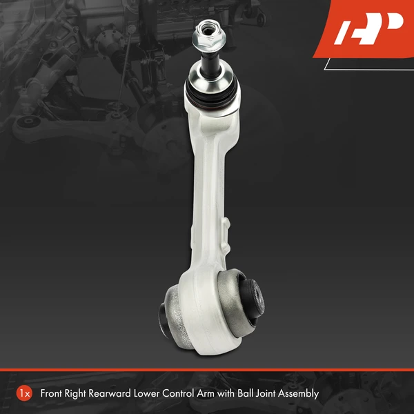1-Pc Control Arm and Ball Joint Kit, Front Passenger Lower Rearward with Ball Joint A-Premium APCA7250