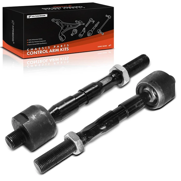 2 Pcs Front Inner Tie Rod Ends for Hyundai Sonata 2011-2015 Kia Optima 2011-2016