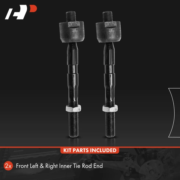 2 Pcs Front Inner Tie Rod Ends for Hyundai Sonata 2011-2015 Kia Optima 2011-2016