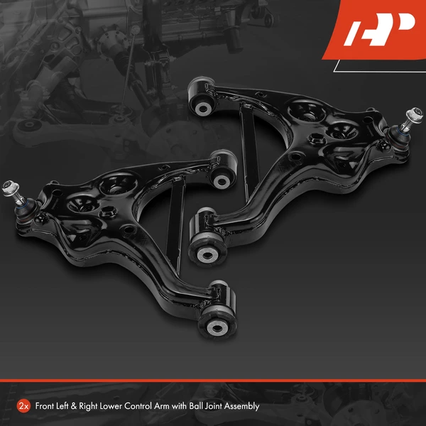 2-Pc Control Arm and Ball Joint Kit, Front Driver & Passenger Lower with Ball Joint A-Premium APCA6924