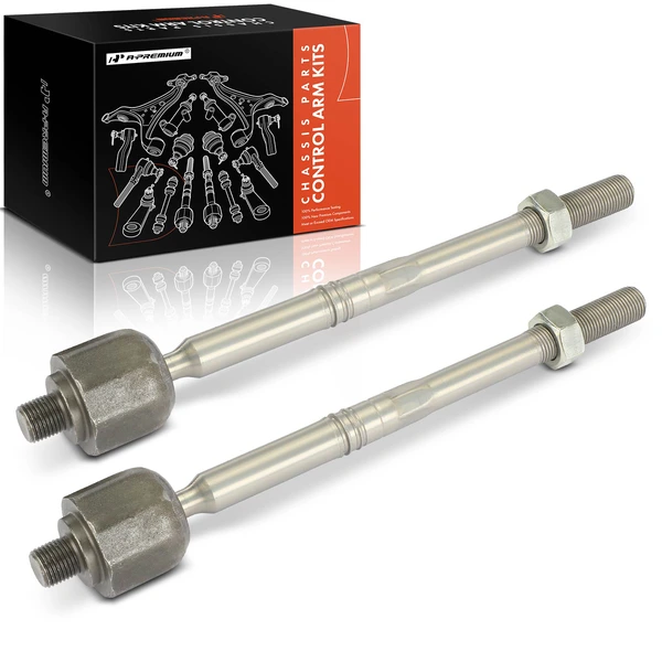 2 Pcs Front Inner Tie Rod Ends for Mercedes-Benz GL350 GL450 GL63 AMG 13-16 ML250