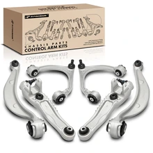 2017-2020 Jaguar F-Pace 6pc Control Arm and Ball Joint Kit, Front Upper & Lower with Ball Joint A-Premium APCA7281