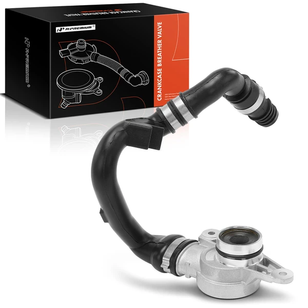 Crankcase Breather Vent Valve Hose Kit for 2010-2017 Mercedes-Benz Sprinter 2500