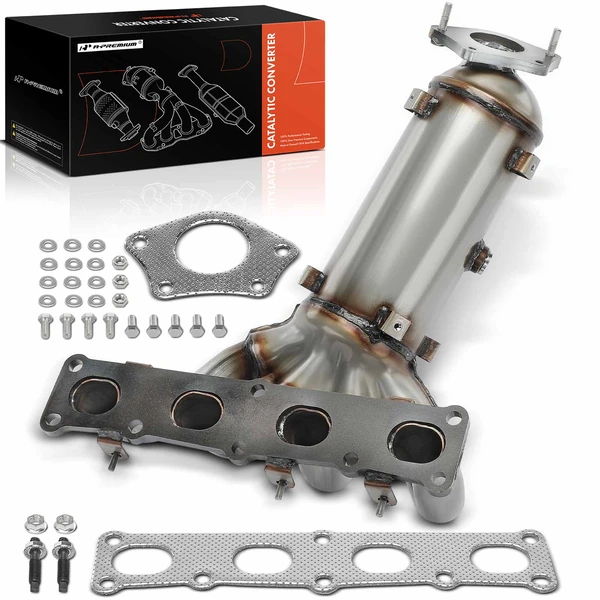 1-PC Catalytic Converter, Front Side, Fit Federal Emissions, A-Premium APCCT567