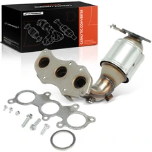 2008-2009 Toyota Highlander 1pc Catalytic Converter Front Left Driver Side Fit Federal Emissions A-Premium APCCT571