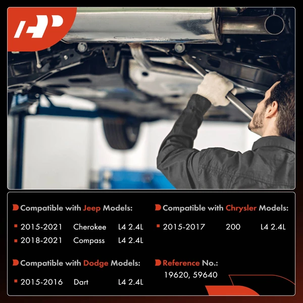 1-PC Catalytic Converter, Front Side, Fit Federal Emissions, A-Premium APCCT567