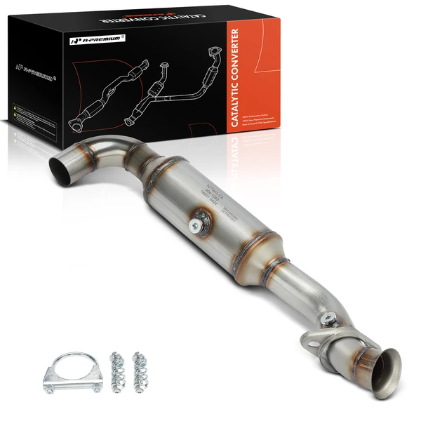 1-PC Catalytic Converter, Left Driver Side, Fit Federal Emissions, A-Premium APCCT607