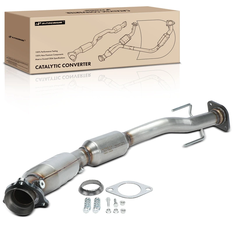 1-PC Catalytic Converter, Exhaust, Fit Federal Emissions, A-Premium APCCT608