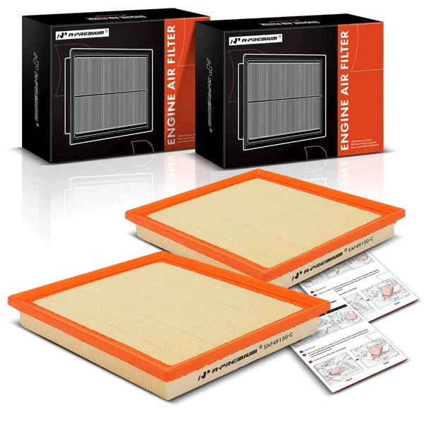 2 Pcs Engine Air Filter for 2015-2023 Lexus RC F