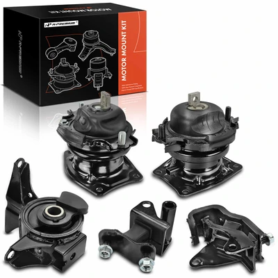 5 Pcs Engine Motor & Transmission Mount
