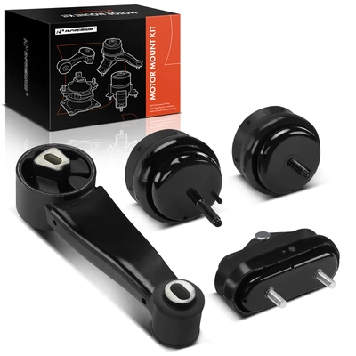 4 Pcs Engine Motor & Torque Strut & Automatic Transmission Mount