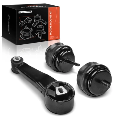 3 Pcs Engine Motor & Torque Strut Mount