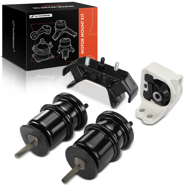 2015-2019 Subaru Legacy 4-Pc Engine Mount and Transmission Mount Kit Front & Rear A-Premium APEM1445