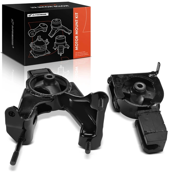 2003-2008 Pontiac Vibe 2-Pc Engine Mount Front & Rear A-Premium APEM1447