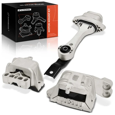 3 Pcs Engine Motor & Torque Strut & Transmission Mount
