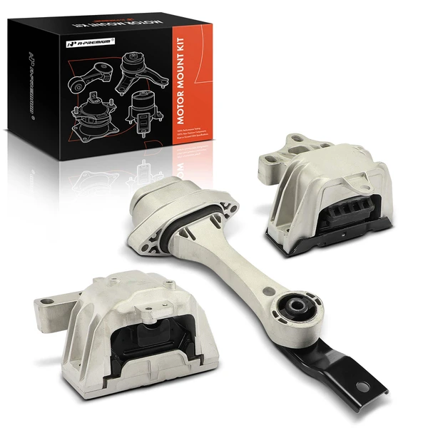 3-Pc Engine Mount and Transmission Mount Kit Left & Right & Rear A-Premium APEM1487