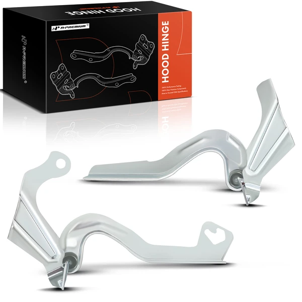 2 Pcs Front Driver & Passenger Hood Hinge for 2012-2019 Nissan Versa