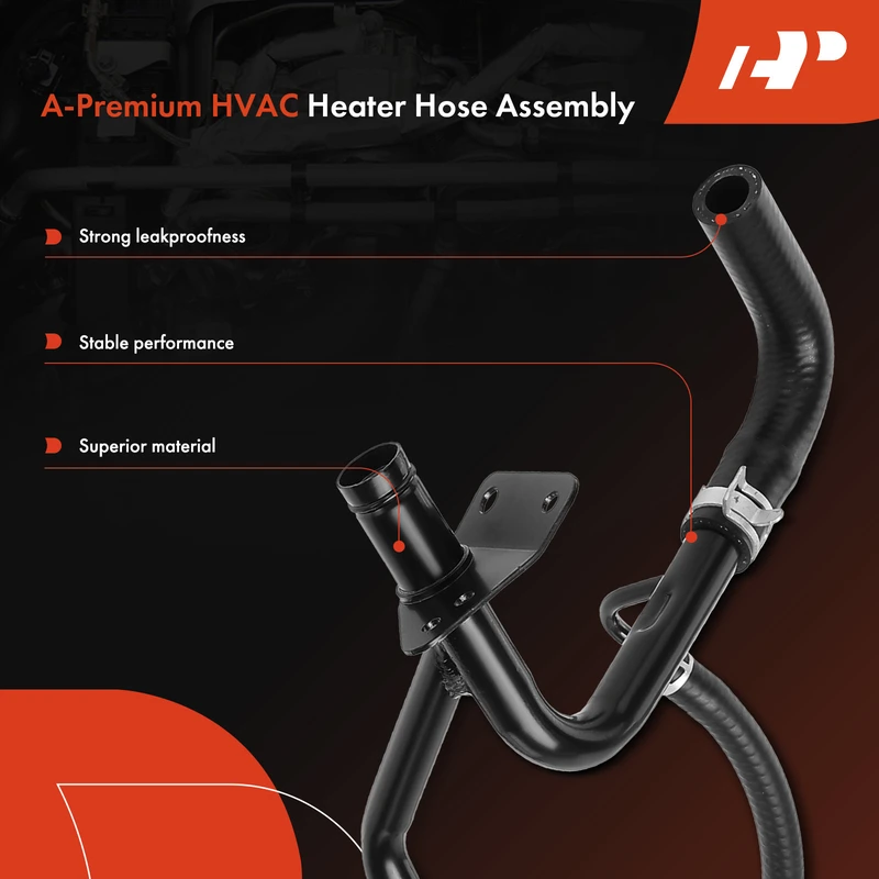 HVAC Heater Hose Assembly for Ford F-150 E-150 E-250 Econoline 1999-2000 V6 4.2L