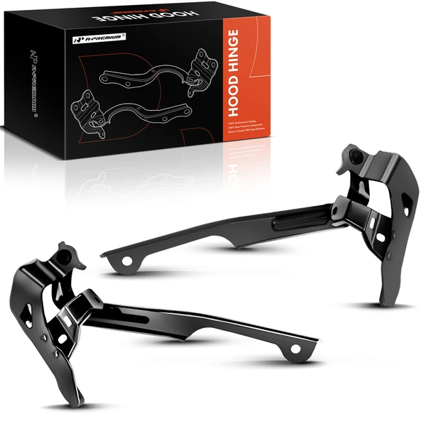 2 Pcs Front Driver & Passenger Hood Hinge for 2016-2021 Honda Civic