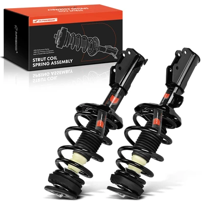 2 Pcs Front Complete Strut & Coil Spring Assembly