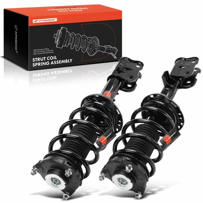 2 Pcs Front Complete Strut & Coil Spring Assembly