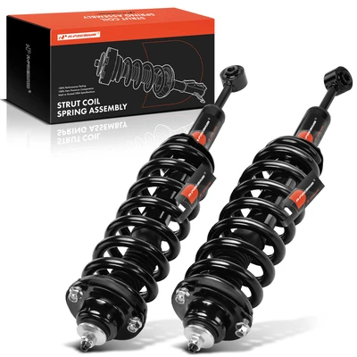 2 Pcs Front Complete Strut & Coil Spring Assembly