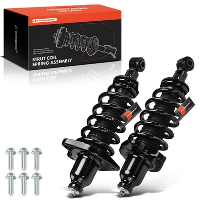 2 Pcs Rear Complete Strut & Coil Spring Assembly