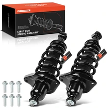 2-Pc Complete Strut + Coil Spring, Rear Driver & Passenger, A-Premium APSA2066