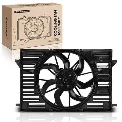 Single Radiator Fan Assembly with Brushless Motor
