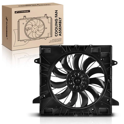 Single Radiator Cooling Fan with Brushless Motor