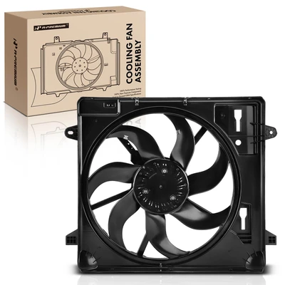 Single Cooling Fan Assembly with Brushless Motor