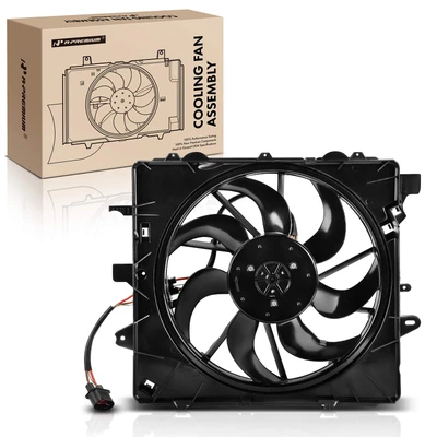 Single Cooling Fan Assembly with Brushless Motor