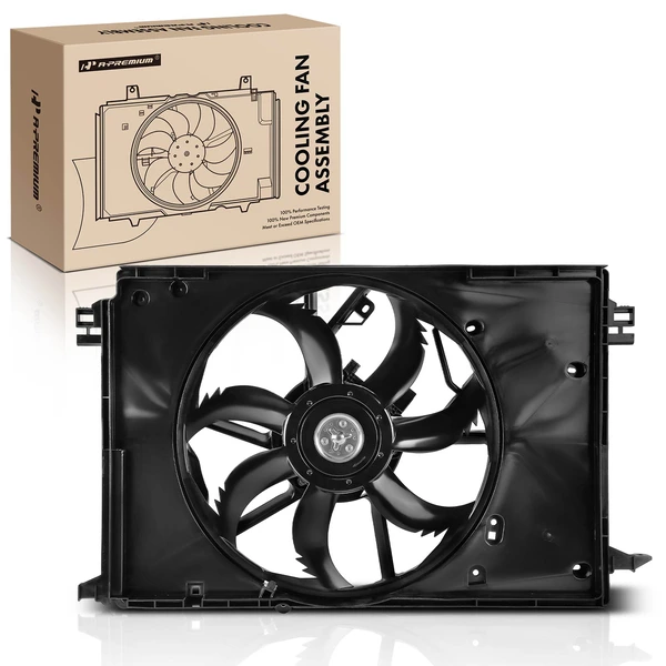 Single Radiator Cooling Fan Assyemble with Brushless Motor for Lexus NX350h 2.5L