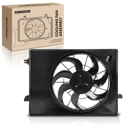 Single Cooling Fan Assembly with Brushless Motor