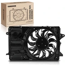 Single Cooling Fan Assembly with Shroud for 2018-2020 Buick Regal TourX