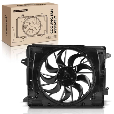Single Radiator Cooling Fan with Brushless Motor