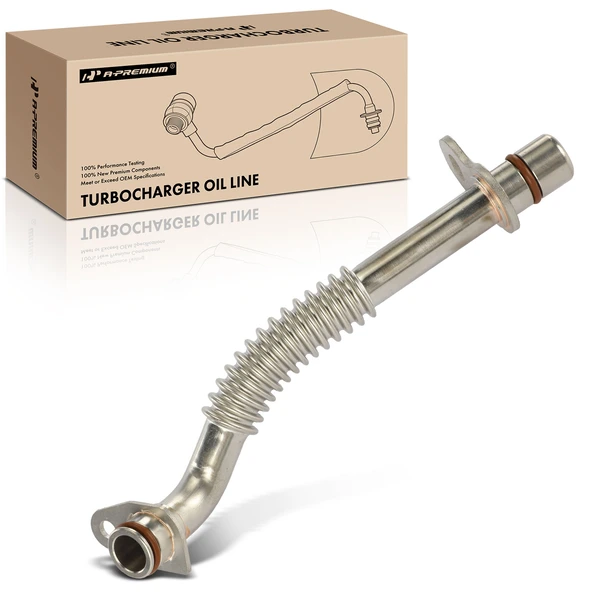 Passenger Turbocharger Oil Return Line for 2017-2021 Ford F-150
