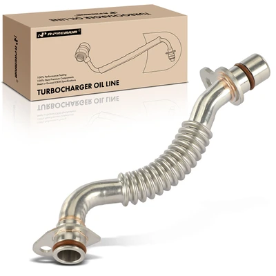 Driver Turbocharger Oil Line