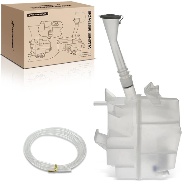 Windshield Washer Reservoir with Cap & Pump for 2007-2013 Nissan Altima