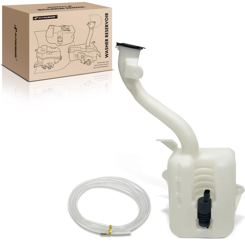 Windshield Washer Reservoir with Cap & Pump for 2011 Ford Focus