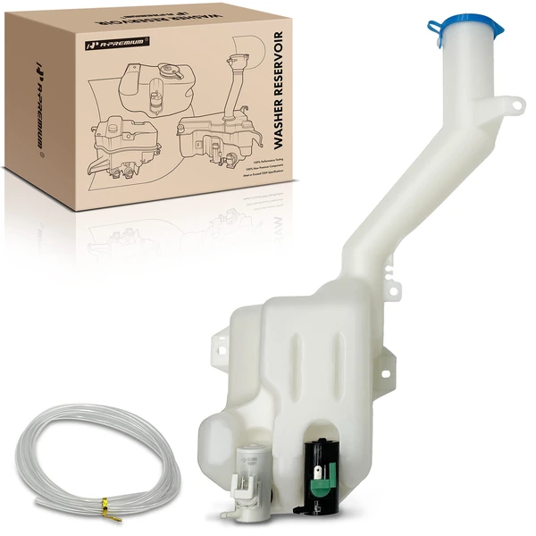 Windshield Washer Reservoir with Cap & Pump for 1997-2001 Honda CR-V