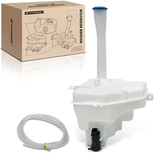 Windshield Washer Reservoir with Pump & Cap Filler & Neck for 2010-2014 Kia Forte